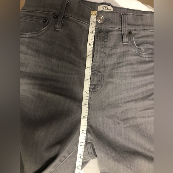 J. Crew “Lookout High Rise” Skinny Grey Jeans - Picture 8 of 11